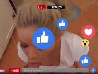 Getting Revenge From Her Cheating companion By Blowing Her Stepbrother on FB LIVE